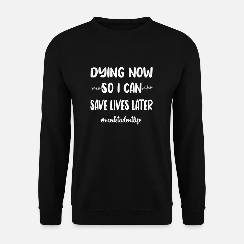 Medizinstudent Zukünftiger Doktor Medizinstudium - Unisex Pullover - Schwarz