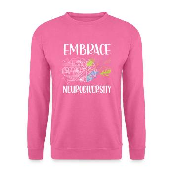Neurodiversität Autismus ADHS Neurodiversity ASD - Unisex Pullover - Pink - Vorne