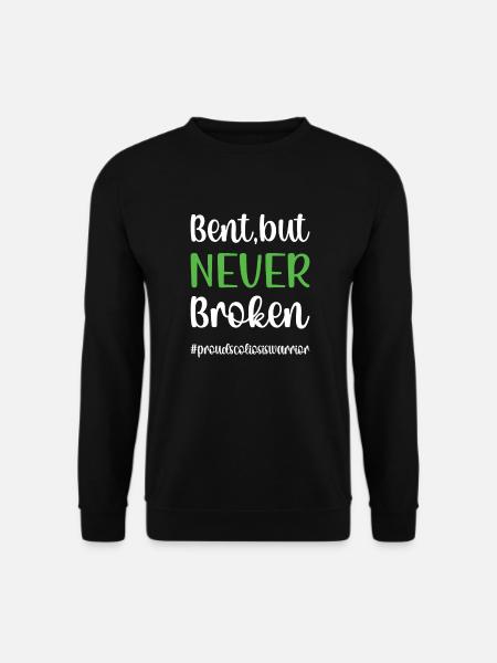 Scoliose Combattants Cadeau Scoliose Conscience - Sweat-shirt Unisexe - noir