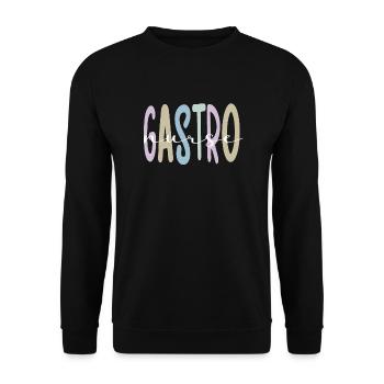 Krankenschwester Gastroenterologie Endoskopie - Unisex Pullover - Schwarz - Vorne - Alina (178cm) & Michal (187cm)