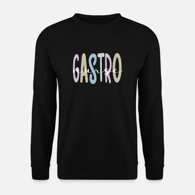 Nurse Gastroenterology Endoscopy - Unisex Sweatshirt - black