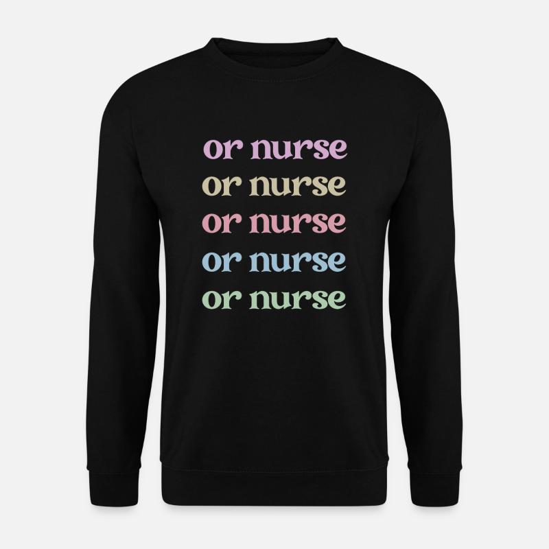 OP-Schwester Operationsschwester Krankenschwester - Unisex Pullover - Schwarz