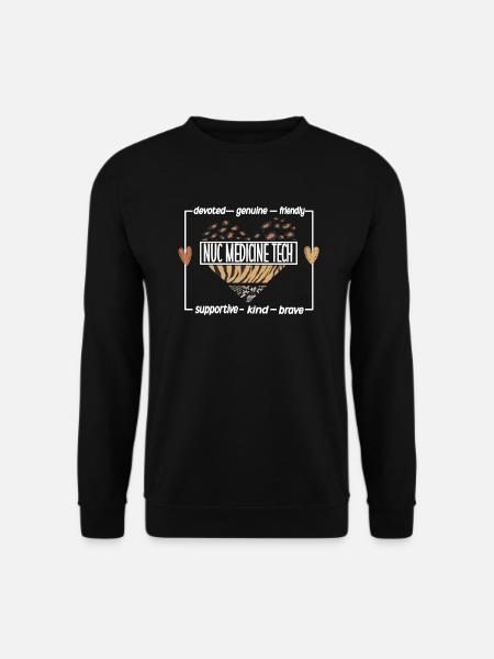 Medizinischer Radiologietechnologe Nuklearmedizin - Unisex Pullover - Schwarz