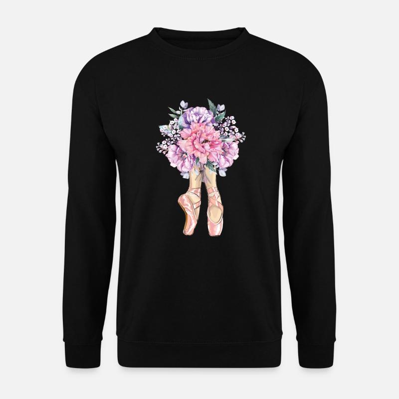 Balletttänzerin Geschenk Ballerina Ballett-Tänzer - Unisex Pullover - Schwarz