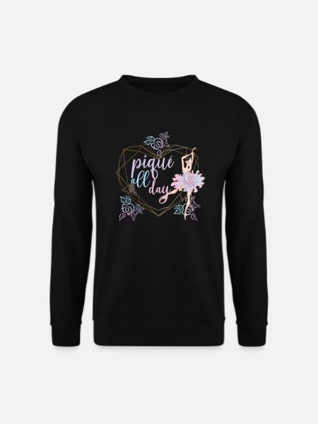 Balletttänzerin Ballerina Balletttanz Tänzerin - Unisex Pullover - Schwarz