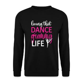 Proud Dance Grammy Grandma Par Dancer Dance Grammy - Sweat-shirt Unisexe - noir - Devant - Alina (178cm) & Michal (187cm)