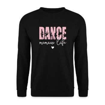 Proud Dance Memaw Grandma By Dancer Dance Memaw - Unisex Sweatshirt - black - Front - Alina (178cm) & Michal (187cm)