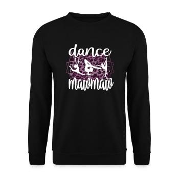 Fier danse Mawmaw grand-mère de danseuse danse Mawmaw - Sweat-shirt Unisexe - noir - Devant - Alina (178cm) & Michal (187cm)