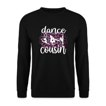 Fier Cousin de Danse D’un Danseur Cousin Danseur - Sweat-shirt Unisexe - noir - Devant - Alina (178cm) & Michal (187cm)