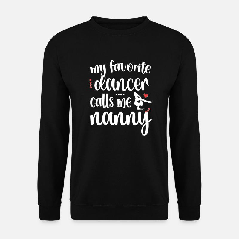 Fière danse nounou grand-mère par danseuse dansant nounou - Sweat-shirt Unisexe - noir