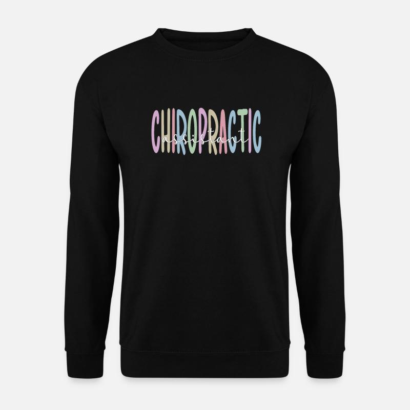 Chiropraktischer Assistent Chiropraktik-Assistent - Unisex Pullover - Schwarz