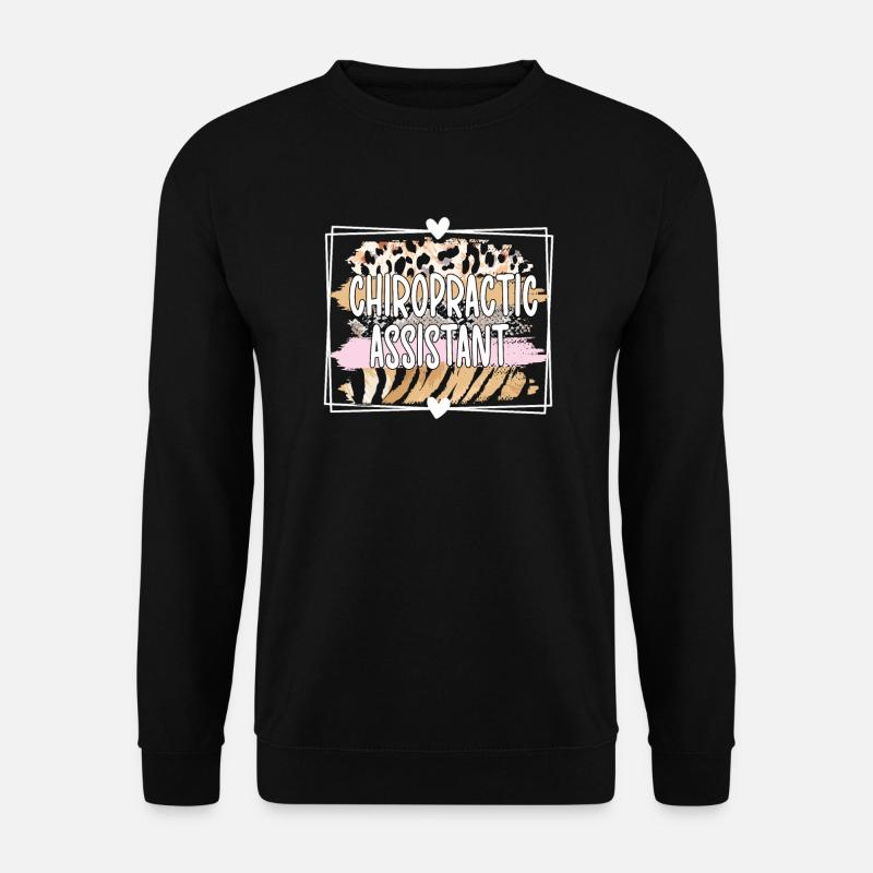 Chiropraktischer Assistent Chiropraktik Assistent - Unisex Pullover - Schwarz