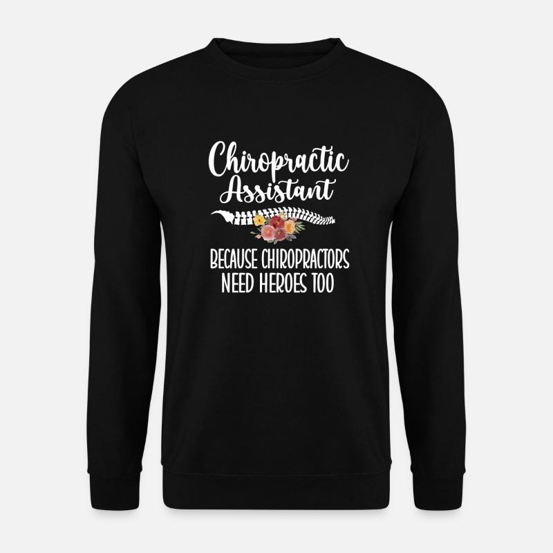 Assistant chiropratique Assistant chiropratique - Sweat-shirt Unisexe - noir