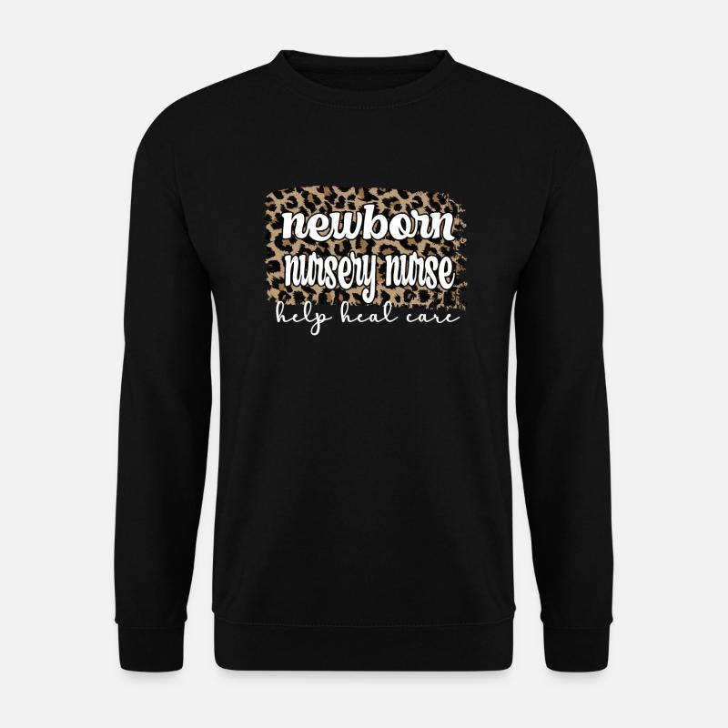 Infirmière bébé infirmière néonatale - Sweat-shirt Unisexe - noir