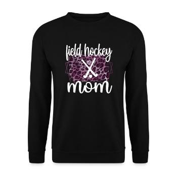 Best Field Hockey Mother Field Hockey Player Mama - Unisex Sweatshirt - black - Front - Alina (178cm) & Michal (187cm)