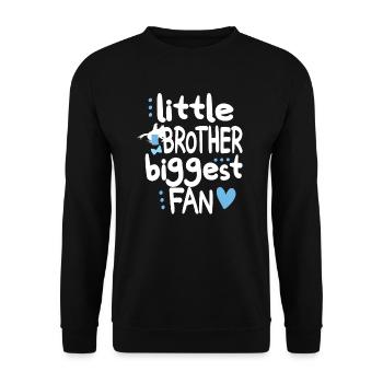 Barrel Racing Brother Cadeau Barrel Racing Brother - Sweat-shirt Unisexe - noir - Devant - Alina (178cm) & Michal (187cm)