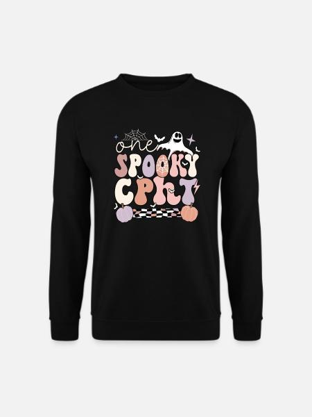 CPhT Tech Certified Pharmacy Technician Halloween - Unisex Pullover - Schwarz