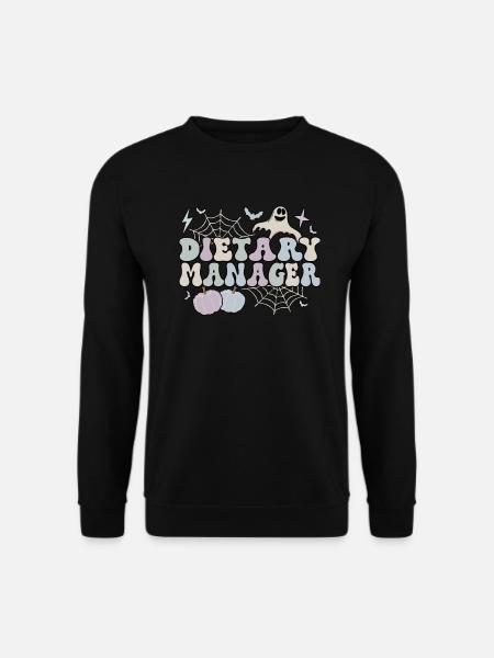 Dietary Manager Halloween Dietary Management Gift - Unisex Sweatshirt - black
