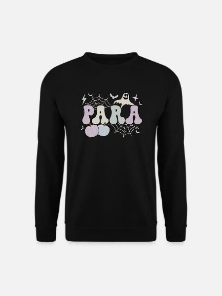 Paraprofessional Halloween Para Teacher Parapro - Unisex Sweatshirt - black