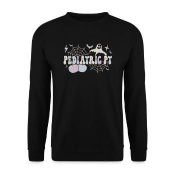 Pediatric PT Halloween Pediatric Physical Therapy - Unisex Sweatshirt - black - Front - Alina (178cm) & Michal (187cm)