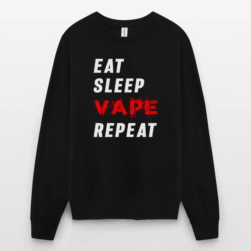 Vaping Dampfen Vape Vaper E Zigarette Drip Dampfer Unisex Pullover