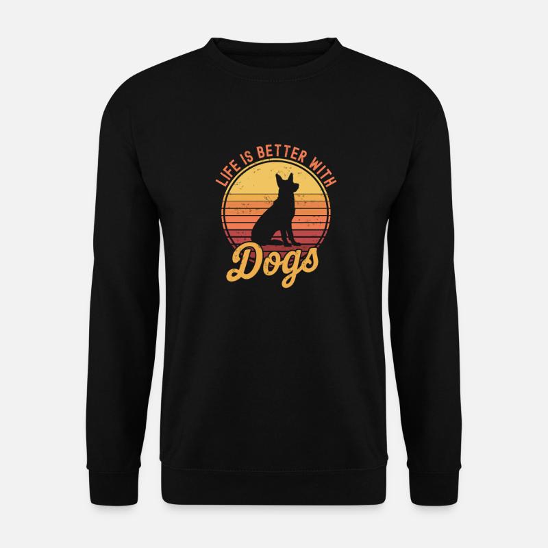 Dog lover - Unisex Sweatshirt - black