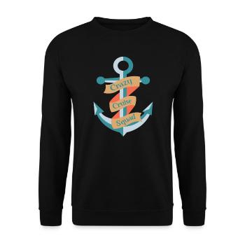 Cruise Cruise Ship - Unisex Sweatshirt - black - Front - Alina (178cm) & Michal (187cm)