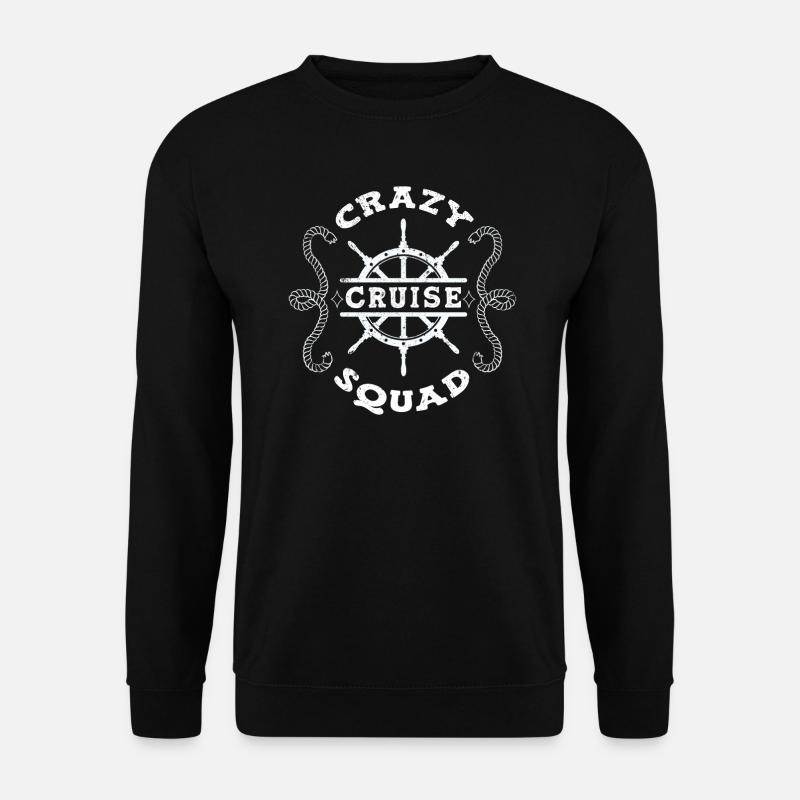 Croisière Amis Bateau de croisière - Sweat-shirt Unisexe - noir