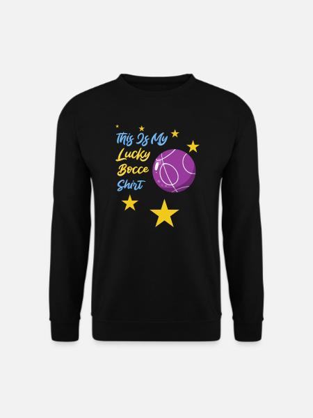 Boccia Boule Petanque - Unisex Sweatshirt - black