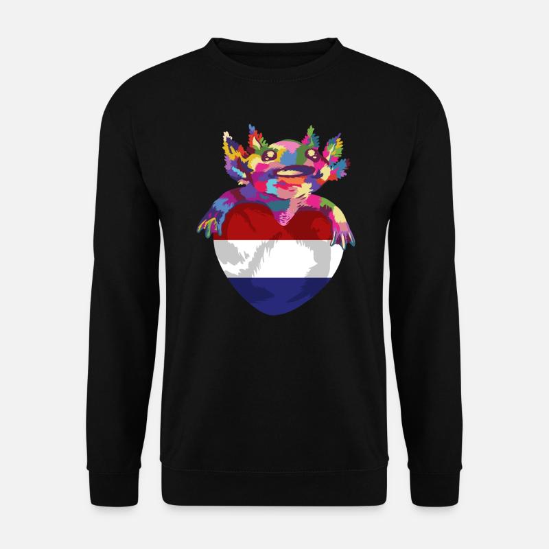 Netherlands Flag Holland Dutch Flag - Unisex Sweatshirt - black
