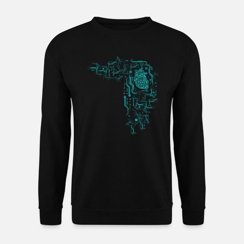 Informatiker Informatik Programmierer Nerd Geek - Unisex Pullover - Schwarz