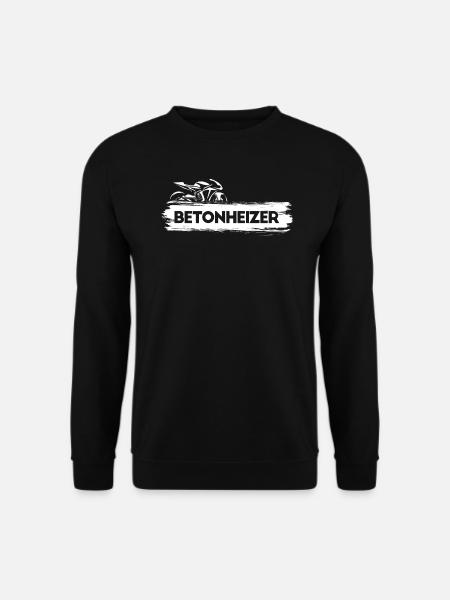 Motorrad fahren Supersport Biker Bike Bikerin - Unisex Pullover - Schwarz