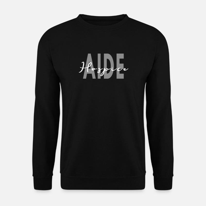 Hospice Aide Nurse - Unisex Sweatshirt - black