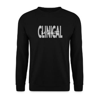 Clinical Lab Scientist Medical - Unisex Sweatshirt - black - Front - Alina (178cm) & Michal (187cm)