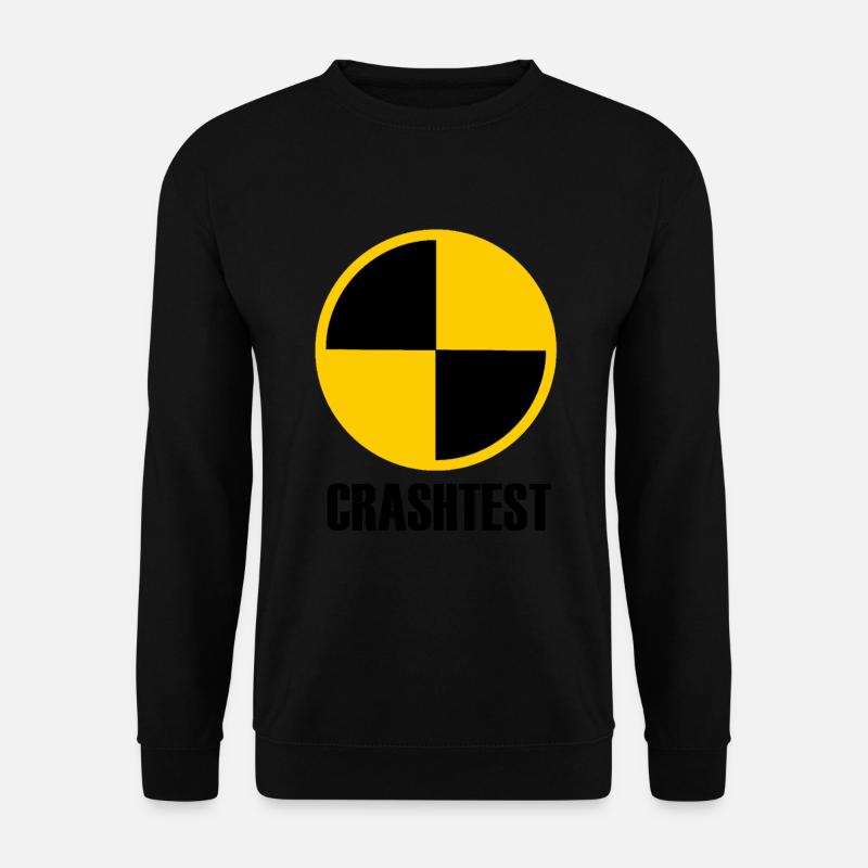 CRASH TEST - Unisex Sweatshirt - black