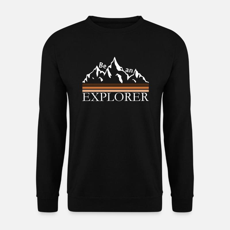 Explorer - Unisex Pullover - Schwarz