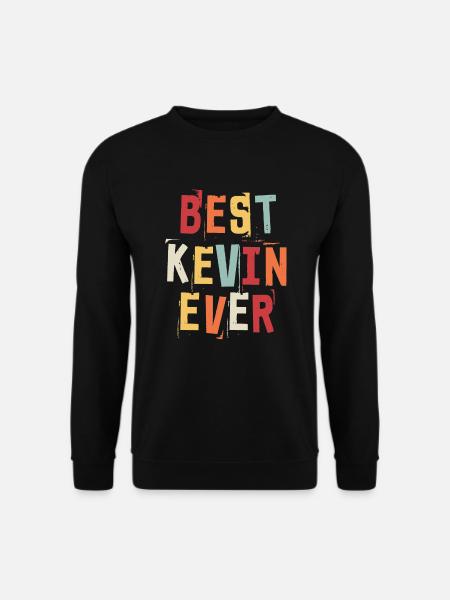 Beste Kevin Beliebte Geburtsnamen Kevin Kostüm - Unisex Pullover - Schwarz