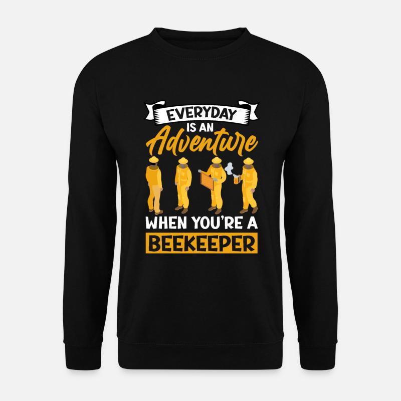 Imker Spruch - Unisex Pullover - Schwarz