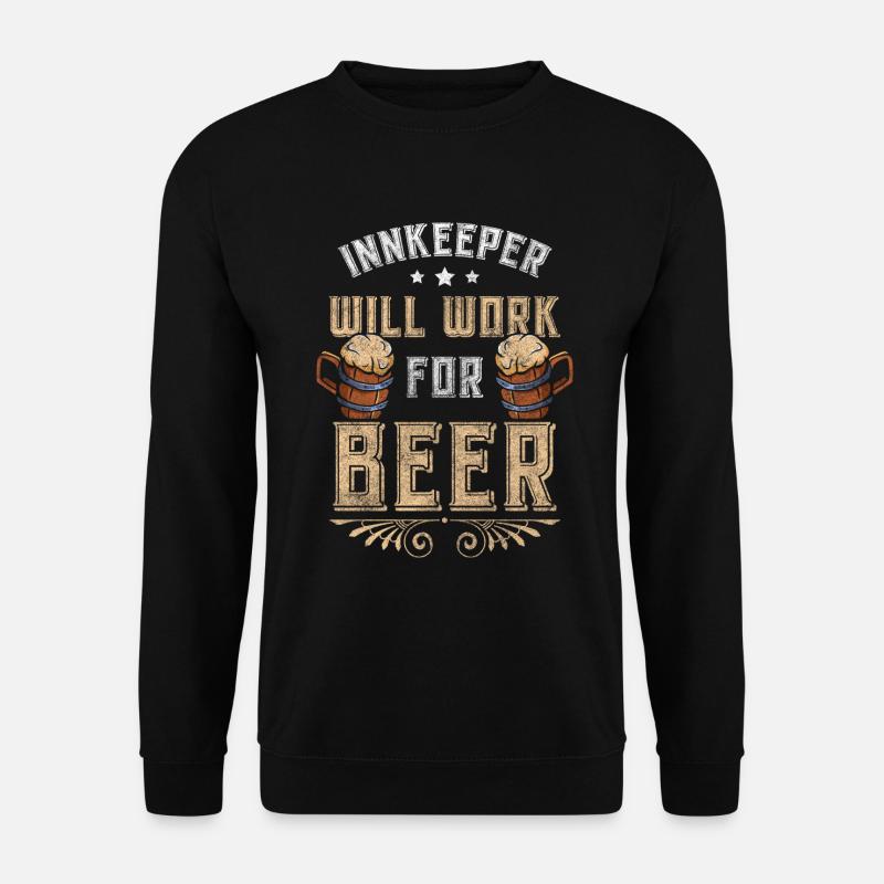 Restaurant Beruf Shots Saufen - Unisex Sweatshirt - black