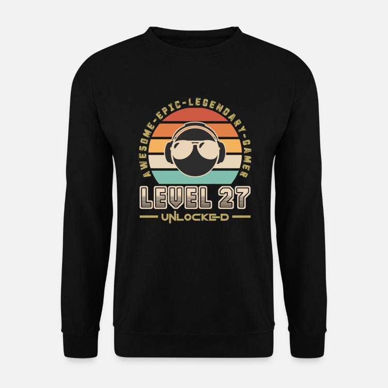 Level 27 - Unisex Sweatshirt - black