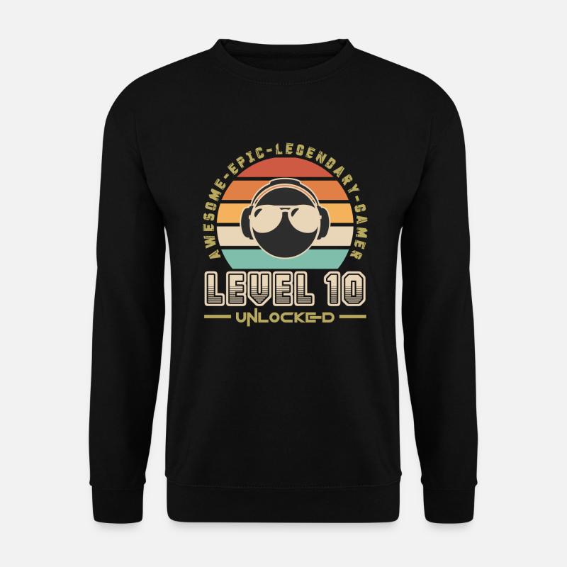 Level 10 - Unisex Sweatshirt - black