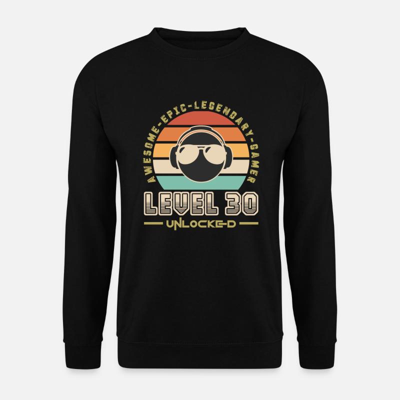 Stufe 30 - Unisex Pullover - Schwarz