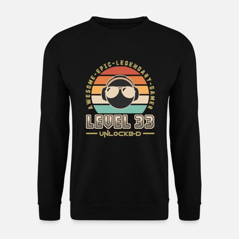 Stufe 33 - Unisex Pullover - Schwarz