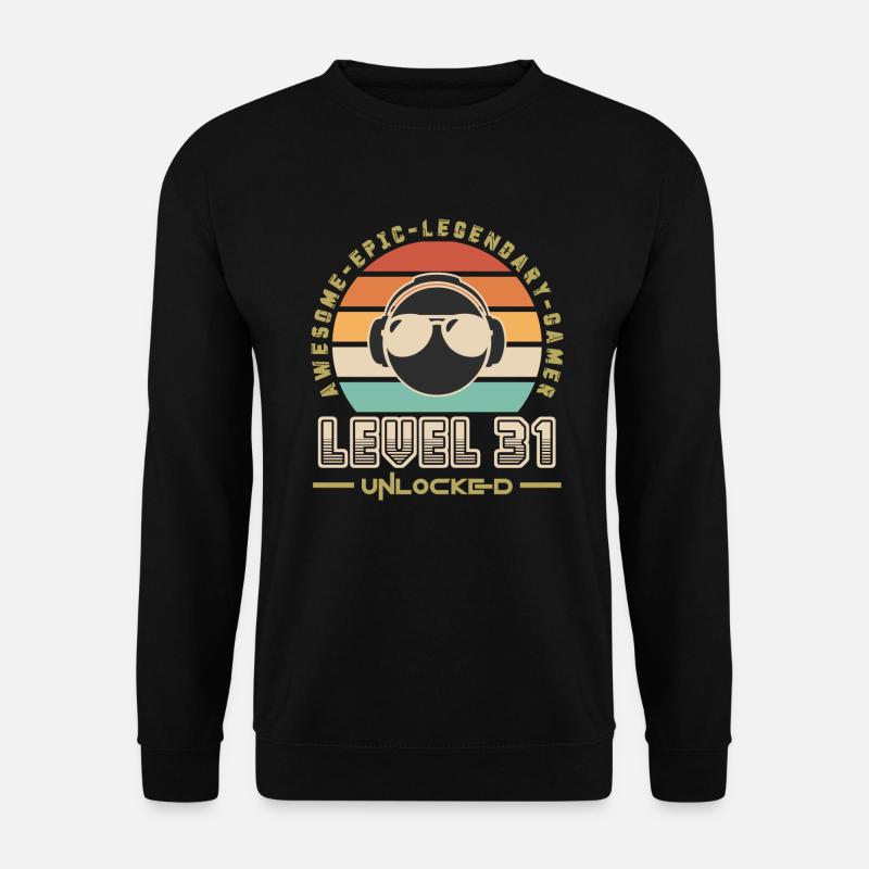 Level 31 - Unisex Sweatshirt - black