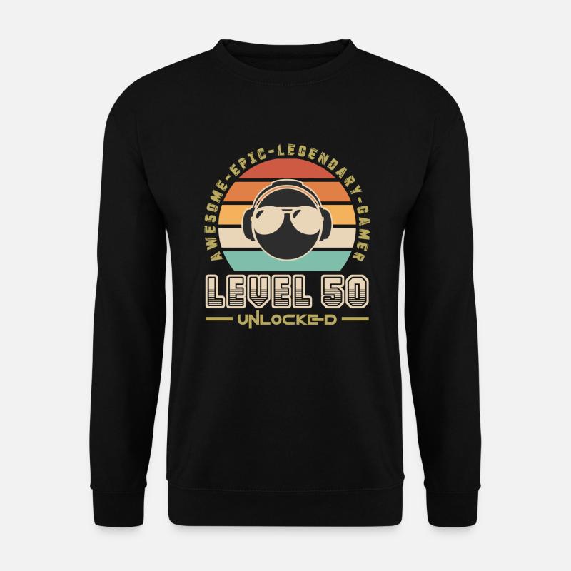 Stufe 50 - Unisex Pullover - Schwarz