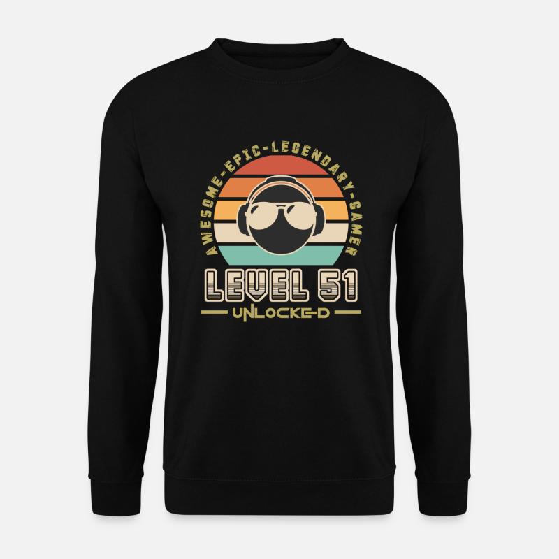 Stufe 51 - Unisex Pullover - Schwarz