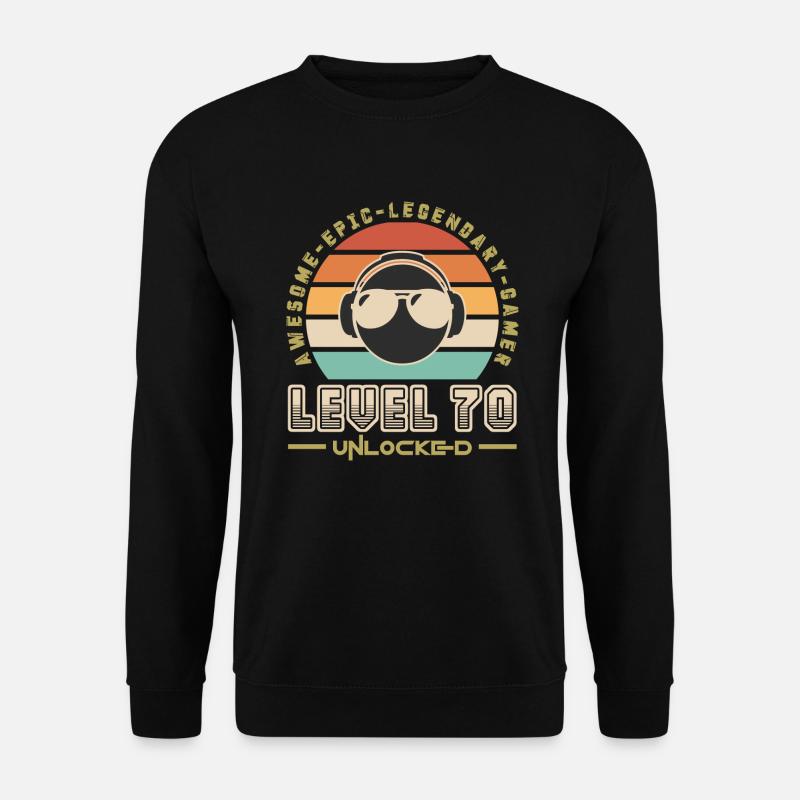 Stufe 70 - Unisex Pullover - Schwarz
