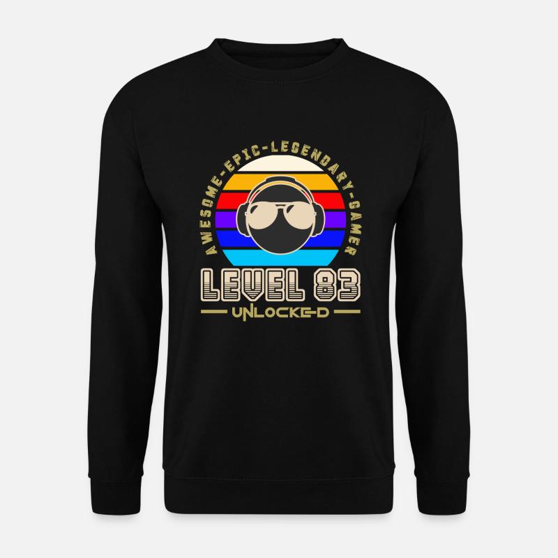 Stufe 83 - Unisex Pullover - Schwarz