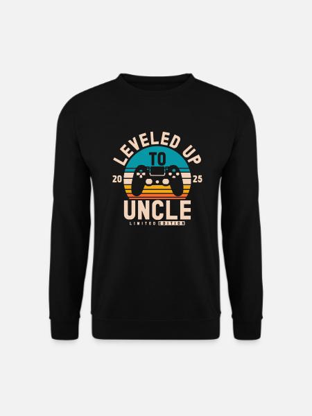 Ascended to Uncle 2025 - Unisex Sweatshirt - black