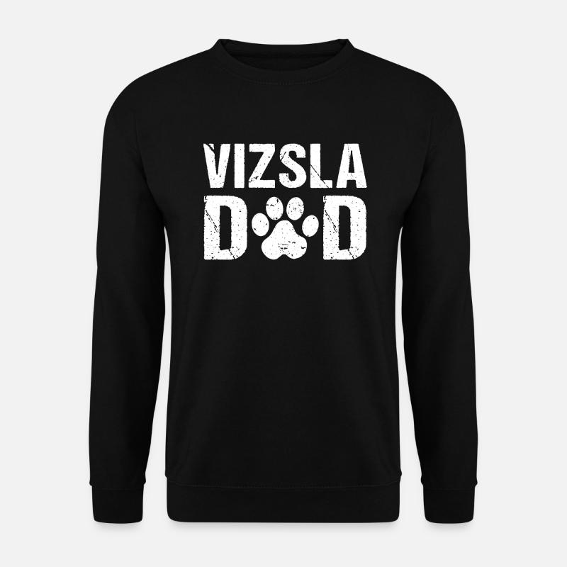 Vizsla Dad Magyar Vizsla - Unisex Pullover - Schwarz